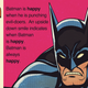 Illustration for article titled This Batman Art Explains Why He Is the Happiest Hero of Them All